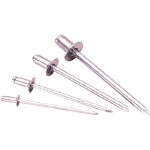 エビ　ブラインドリベット皿頭　アルミ／スティール　６－２　（１０００本入）＿