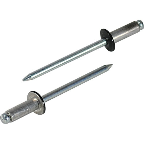 エビ　カラーブラインドリベット　アルミ／スティール　（３００本入）＿