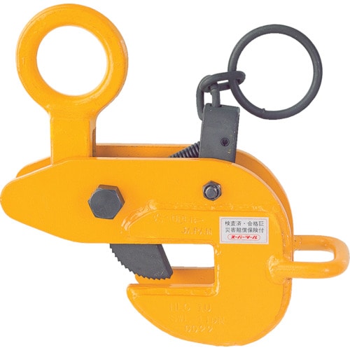 スーパー　横吊クランプ（ロックハンドル式・先割型）＿