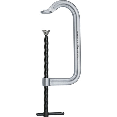 ＴＲＵＳＣＯ　シャコ万力（ロングタイプ）口開１００ｍｍアゴ深さ５０ｍｍ＿