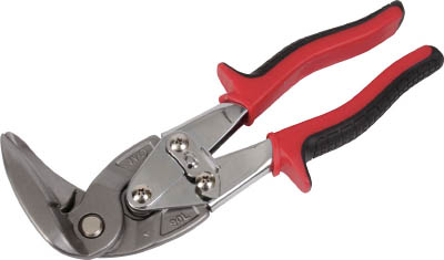 ＴＲＵＳＣＯ　万能金切ハサミ　オフセットタイプ　左曲り　９０度＿