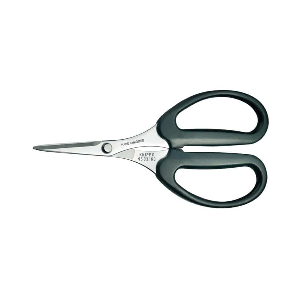 ＫＮＩＰＥＸ　ケブラーハサミ　１６０ｍｍ　プラスチックコーティングハンドル　９５０３－１６０