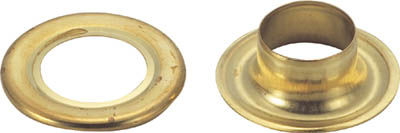 ＴＲＵＳＣＯ　両面ハトメ　真鍮　８ｍｍ　４００組入＿