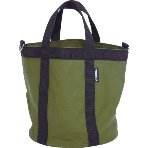 ＴＲＵＳＣＯ　ソフトタフ電工バケツ　２００×２００　ＯＤ色＿