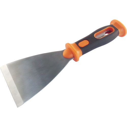 ＴＲＵＳＣＯ　ステンレスハンマーへらＴＰＲ樹脂柄　Ｙ型直刃７６ｍｍ＿