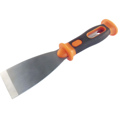 ＴＲＵＳＣＯ　ステンレスハンマーへらＴＰＲ樹脂柄　直刃５０ｍｍ＿