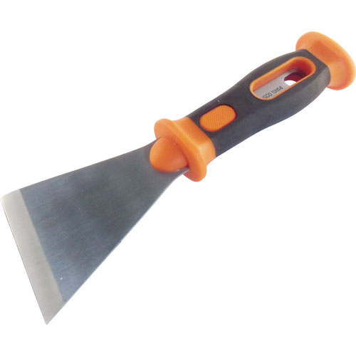 ＴＲＵＳＣＯ　ステンレスハンマーへらＴＰＲ樹脂柄　Ｙ型斜め刃６５ｍｍ＿