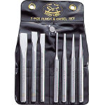 モクバ印　タガネセット（袋入り）７本組＿