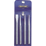 モクバ印　タガネセット（袋入り）４本組＿