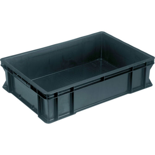 リス　ＢＥ型導電性コンテナーＢ－５６－２導電　ブラック＿