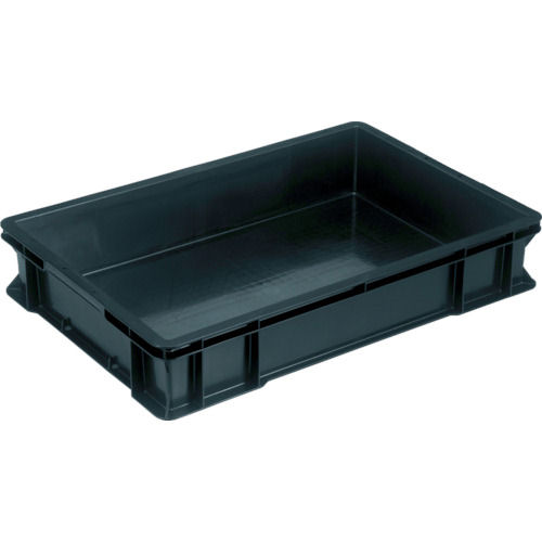 リス　ＢＥ型導電性コンテナーＢ－５６－３導電　ブラック＿