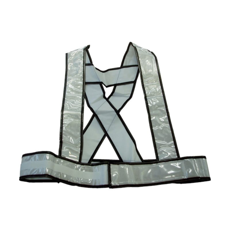 勝星　安全ベスト　タスキ型シルバー＿