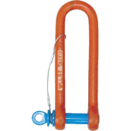 大洋　強力長シャックル（ランヤード捻じ込みタイプ）　４トン＿