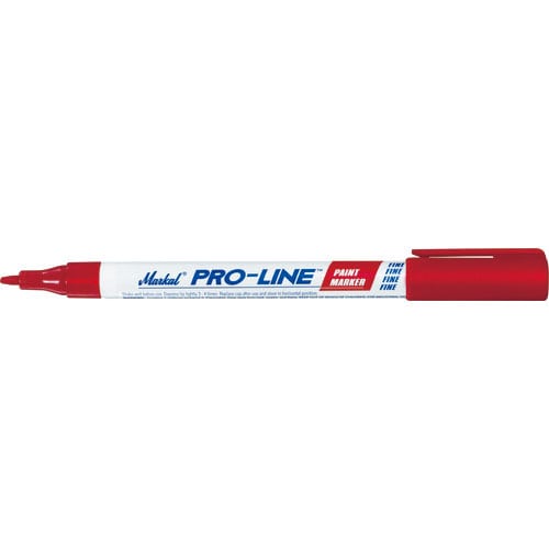 ＬＡＣＯ　Ｍａｒｋａｌ　工業用マーカー「Ｆｉｎｅ　＆　Ｍｉｃｒｏ」　赤＿