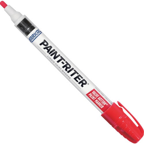 ＬＡＣＯ　Ｍａｒｋａｌ　工業用マーカー　「ＶＡＬＶＥ　ＡＣＴＩＯＮ」　赤＿