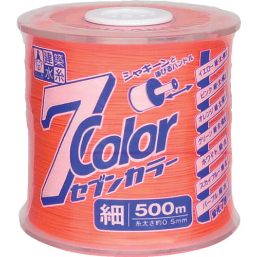 たくみ　７ＣＯＬＯＲ　細　オレンジ　５００Ｍ＿