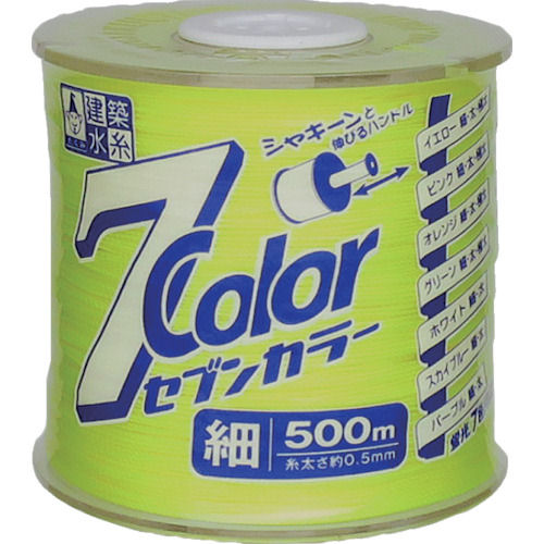 たくみ　７ＣＯＬＯＲ　細　イエロー　５００Ｍ＿