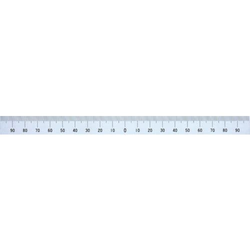 シンワ　マシンスケール２００ｍｍ上段左右振分目盛穴無＿