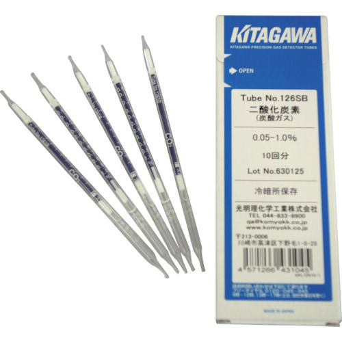 光明理化学　検知管二酸化炭素（１０本／箱）＿