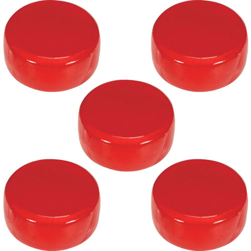 ＴＲＵＳＣＯ　フェライトポリアミド磁石　３０　赤　５個入＿