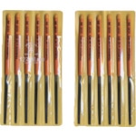 ツボサン　組ヤスリ　１２本組　平　細目＿