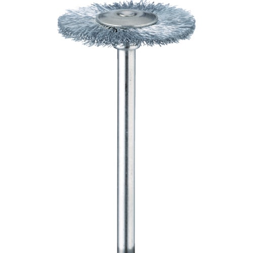 ミニモ　金属ブラシ　ホイール　スチール　１９　（１０本入）＿