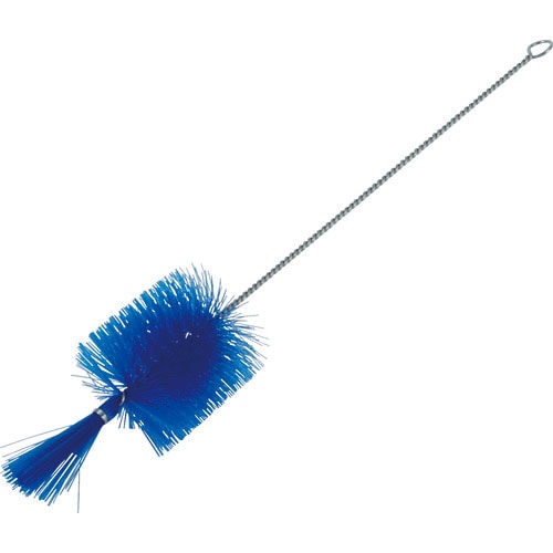 ＴＲＵＳＣＯ　理化学ブラシ　試験管用　ＰＢＴ毛　ステンレス柄＿