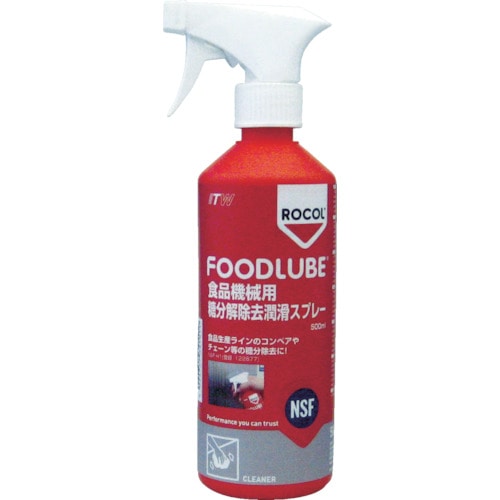 デブコン　ＦＯＯＤＬＵＢＥ　食品機械用　糖分解除去潤滑スプレー　５００ｍＬ＿