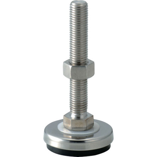 スガツネ工業　ステンレス鋼製アジャスター　クロロプレンゴム　Ｍ１６×１００＿