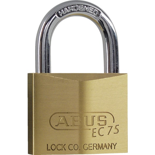 ＡＢＵＳ　真鍮南京錠　ＥＣ７５－４０　ディンプルシリンダー　同番＿