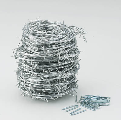 ＴＲＵＳＣＯ　有刺鉄線　１．６ｍｍＸ２０ｍ＿