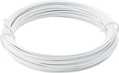 ＴＲＵＳＣＯ　カラー針金　小巻タイプ・２０番手　白　線径０．９ｍｍ＿