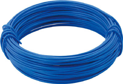 ＴＲＵＳＣＯ　カラー針金　小巻タイプ・２０番手　青　線径０．９ｍｍ＿