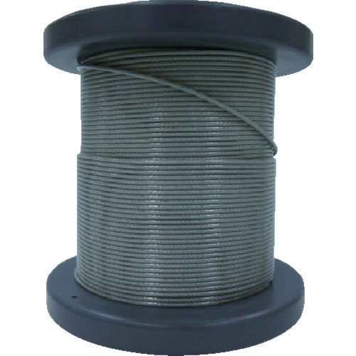 Ｏ．Ｃ．Ｒ　ＳＵＳワイヤロープ１．２０／１．５０ｍｍ　７×７　５０ｍ巻コート付＿