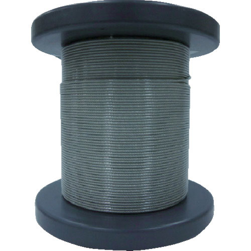 Ｏ．Ｃ．Ｒ　ＳＵＳワイヤロープ１．００／１．２０ｍｍ　７×７　５０ｍ巻コート付＿