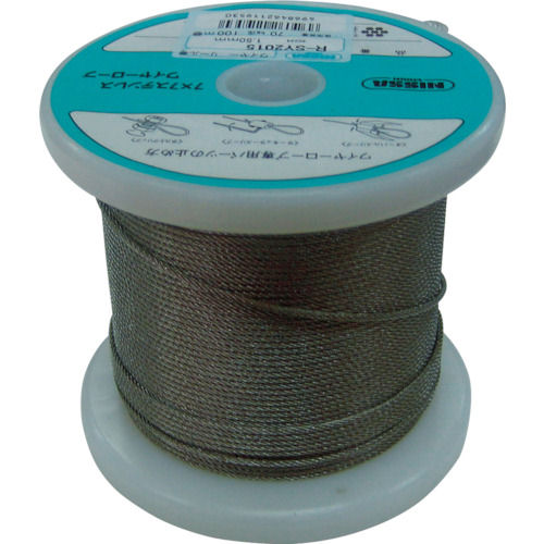 ニッサチェイン　ステンレスワイヤーロープ　１．５ｍｍ×１００ｍ＿