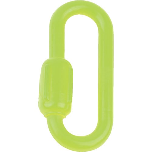 ＴＲＵＳＣＯ　プラカラビナ　蛍光イエロー　６ＭＭ　（２個入）＿