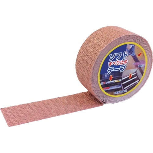 カーボーイ　ソフトすべり止めテープ　ライトブラウン＿