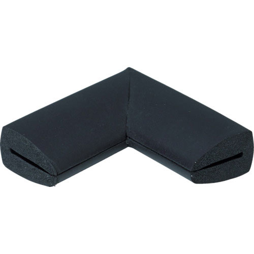 ＴＲＵＳＣＯ　安心クッション　はさみこみ型　コーナー用　幅９ｍｍ　ブラック＿