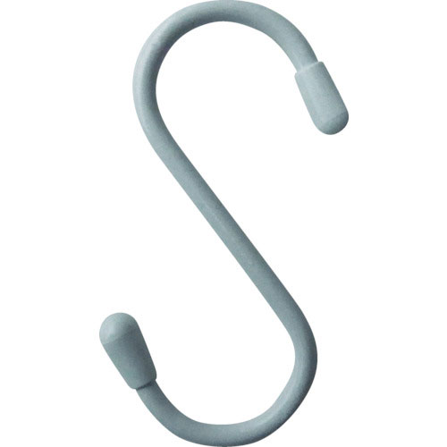 ニッサチェイン　塩ビ被覆線Ｓフック　白　７５ｍｍ（４個入り）＿