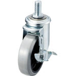 ワコー　エアーキャスターねじ込みタイプ（自在車ストッパー付）＿