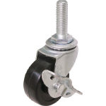 ユーエイ　ねじこみキャスター５０径自在Ｓ付ゴム車輪　Ｍ１２Ｘ３５＿