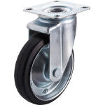 ユーエイ　産業用キャスター自在車　１５０径ゴム車輪＿