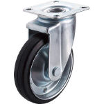 ユーエイ　産業用キャスター自在車　１３０径ゴム車輪＿