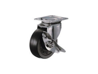 ハンマー　オールステンレス　Ｓ型自在　ＳＰ付　ゴム車７５ｍｍ＿