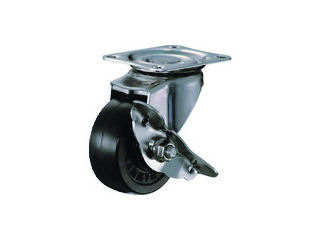 ハンマー　オールステンレス　Ｓ型自在　ＳＰ付　ゴム車６５ｍｍ＿