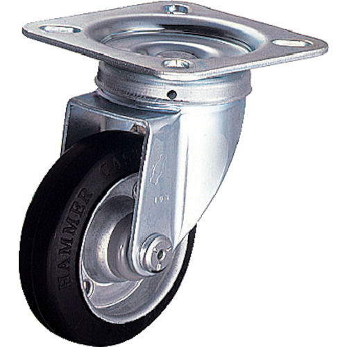 ハンマー　４００Ｓ型自在　ゴム車Ｂ入り１８０ｍｍ＿