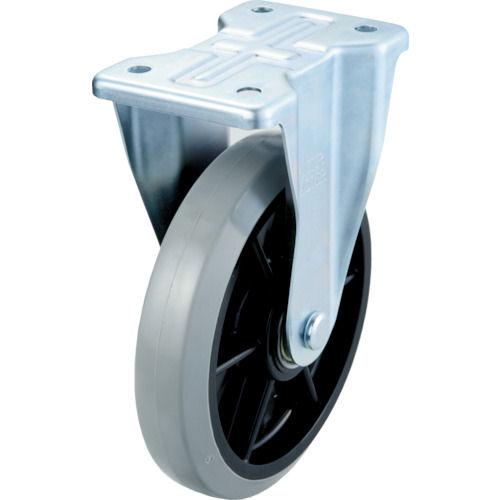 ワコー　エアーキャスター（固定車）　２００ｍｍ　ウレタン車＿