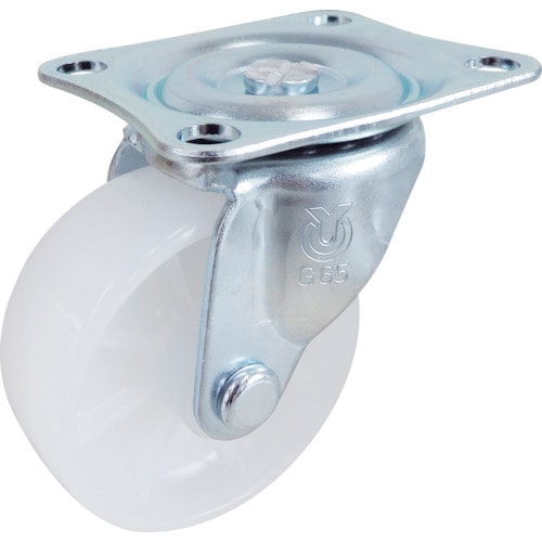 ユーエイ　キャスター自在車　６５径ナイロン車輪＿