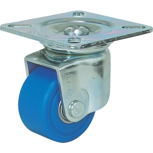 シシク　低床重荷重用キャスター　自在　６５径　ＭＣ車輪　三価クロメート＿